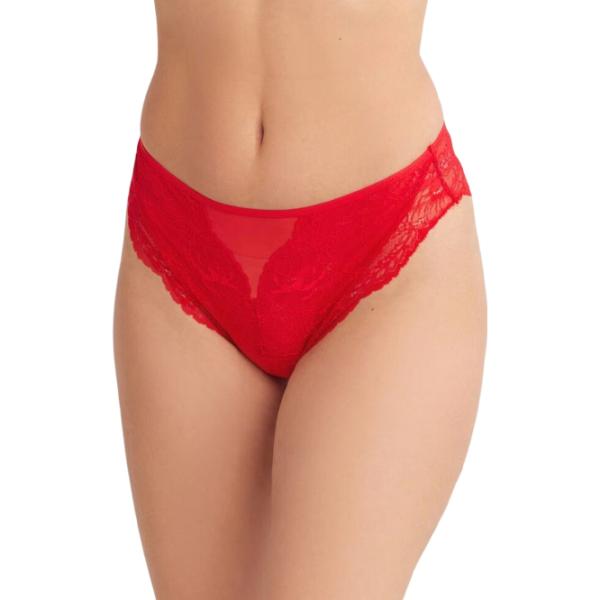 Chiloți pentru femei Fantasy 1156/ 1 L/ Red/ Dantelă photo 1