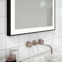 Зеркало для ванной Dubiel Vitrum Logan ДСП/ Квадратная photo 3