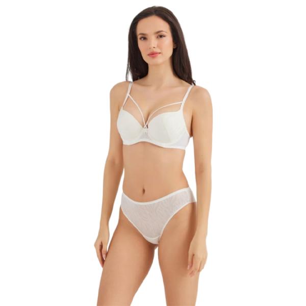 Chiloți pentru femei Fantasy 1199 2XL/ Ivory/ Slip photo 2