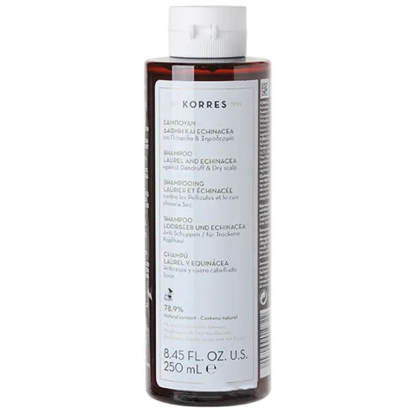 Șampon KORRES Laurel & Echinacea 250 ml photo 2