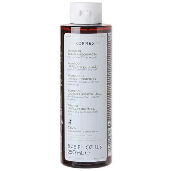 Șampon KORRES Laurel & Echinacea 250 ml photo 2