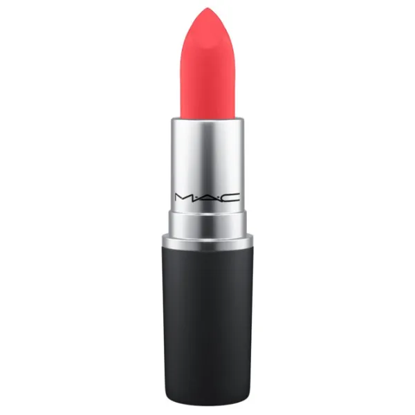 Ruj de buze Mac POWDER KISS Stick/ Red Coral photo 1 Ruj de buze Mac POWDER KISS Stick/ Red Coral photo 1
