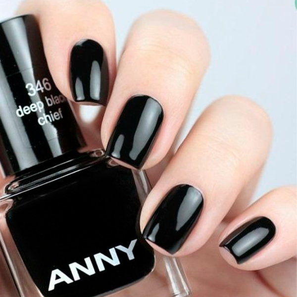 Лак для ногтей Anny Nail Polish 15 мл/ Black photo 2 Лак для ногтей Anny Nail Polish 15 мл/ Black photo 2