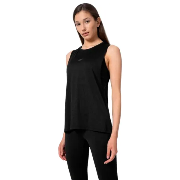Maiou pentru femei 4F 4Fss23tftsf151 L/ Black photo 3 Maiou pentru femei 4F 4Fss23tftsf151 L/ Black photo 3