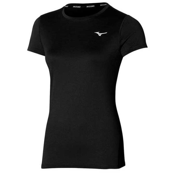 Tricou pentru femei Mizuno Impulse Core Tee 100% poliester/ Black photo 1