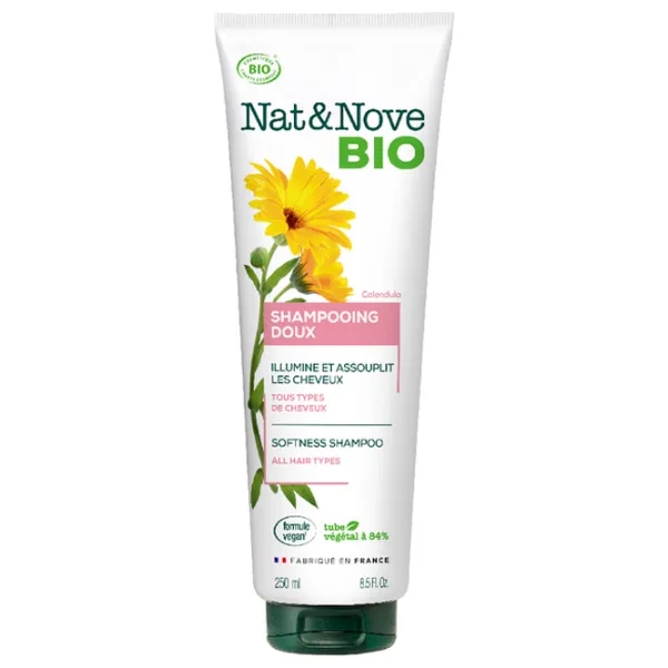 Șampon Naturanove Shiny & Soft Hair 250 ml photo 1 Șampon Naturanove Shiny & Soft Hair 250 ml photo 1