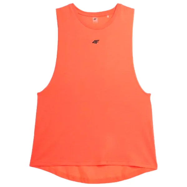 Maiou pentru femei 4F 4Fss23tftsf151 S/ Orange photo 1 Maiou pentru femei 4F 4Fss23tftsf151 S/ Orange photo 1