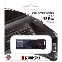 Kingston DataTraveler Exodia Onyx 128 GB Black photo 3