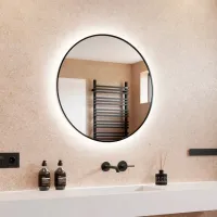 Oglindă de baie Dubiel Vitrum Zoe DSP/ Rotundă photo 6