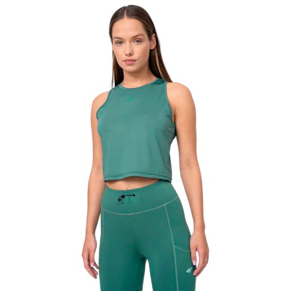 Maiou pentru femei 4F 4Fss23tftsf148 S/ Green photo 3