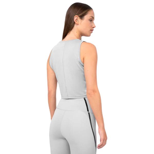 Maiou pentru femei 4F 4Fss23tftsf148 S/ Light Gray photo 2 Maiou pentru femei 4F 4Fss23tftsf148 S/ Light Gray photo 2