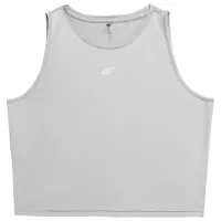 Maiou pentru femei 4F 4Fss23tftsf148 M/ Light Gray