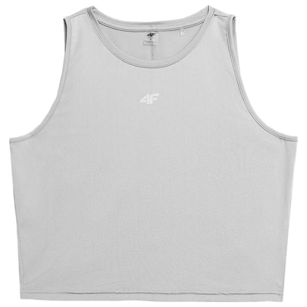 Maiou pentru femei 4F 4Fss23tftsf148 L/ Light Gray photo 1