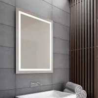 Зеркало для ванной Dubiel Vitrum Focus Алюминий/ Прямоугольная photo 3
