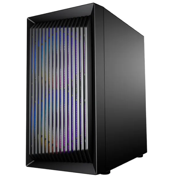 Carcasă 1STPLAYER BS-2 Mini Tower / Black photo 5