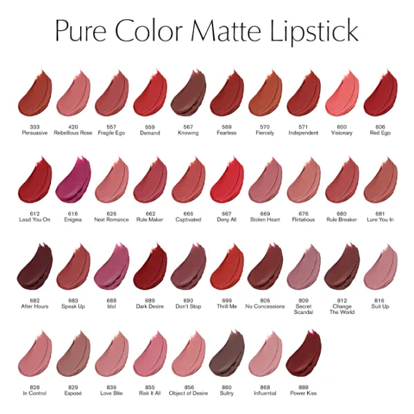 Губная помада Estee Lauder PURE COLOR MATTE Stick/ Темно-красный photo 3
