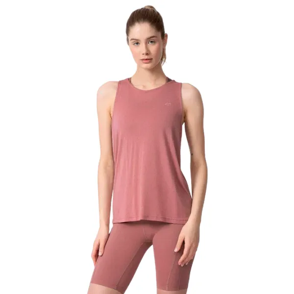 Maiou pentru femei 4F h4l22-tsd026 S/ Pink photo 3 Maiou pentru femei 4F h4l22-tsd026 S/ Pink photo 3