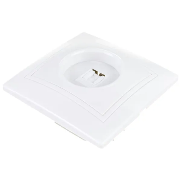 Priză IEK EKK10-K01-DM RJ45/ White photo 2 Priză IEK EKK10-K01-DM RJ45/ White photo 2