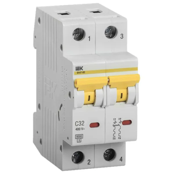 Întrerupător automat IEK MVA41-2-032-C Modulară/ 32 A photo 1 Întrerupător automat IEK MVA41-2-032-C Modulară/ 32 A photo 1