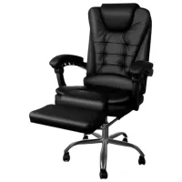 Fotoliu de birou Malatec 23286 Piele artificială/ Black