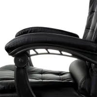 Fotoliu de birou Malatec 23286 Piele artificială/ Black photo 3