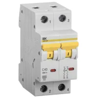 Автоматический выключатель IEK MVA41-2-040-C Модульная/ 40 A