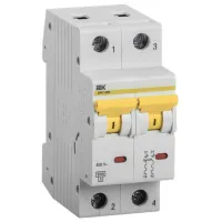 Автоматический выключатель IEK MVA41-2-050-C Модульная/ 50 A