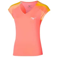 Tricou pentru femei Mizuno 62GAA700 90% poliester, 10% elastan/ Pink