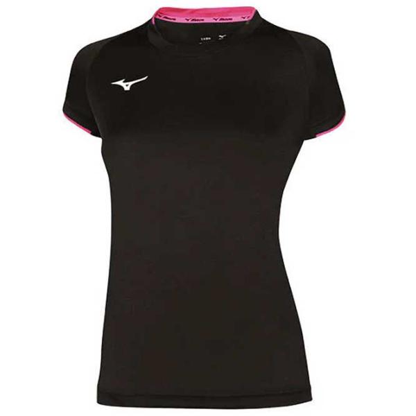 Футболка для женщин Mizuno Core SS Tee 100% хлопок/ Black photo 1