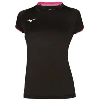 Tricou pentru femei Mizuno Core SS Tee 100% bumbac/ Black