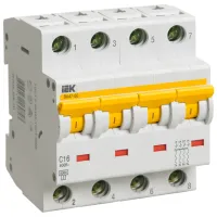 Автоматический выключатель IEK MVA44-4-040-C Модульная/ 40 A