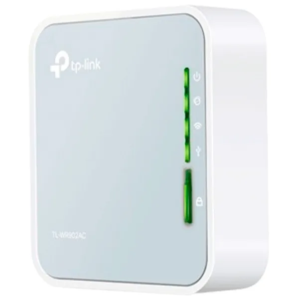 Wi-Fi Router mobil TP-Link TL-WR902 300 Mbit/ s/ 433 Mbit/ s/ White photo 1