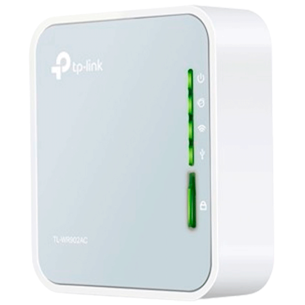 Wi-Fi Router mobil TP-Link TL-WR902 300 Mbit/ s/ 433 Mbit/ s/ White photo 1