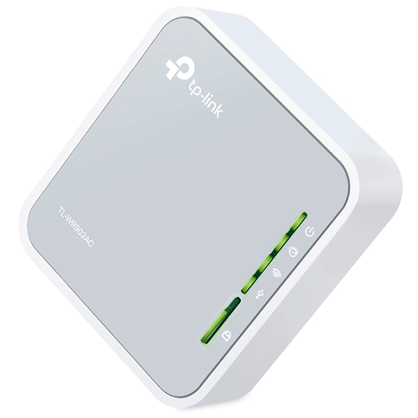 Wi-Fi Router mobil TP-Link TL-WR902 300 Mbit/ s/ 433 Mbit/ s/ White photo 2