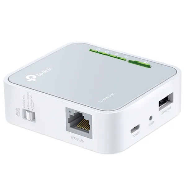 Wi-Fi Router mobil TP-Link TL-WR902 300 Mbit/ s/ 433 Mbit/ s/ White photo 3