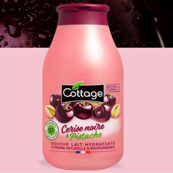Гель для душа Cottage Shower Milk Black Cherry & Pistachio Для неё photo 2 Гель для душа Cottage Shower Milk Black Cherry & Pistachio Для неё photo 2
