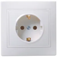 Розетка IEK ERK11-K01-16-DM 220 - 250 В/ Type-F/ White