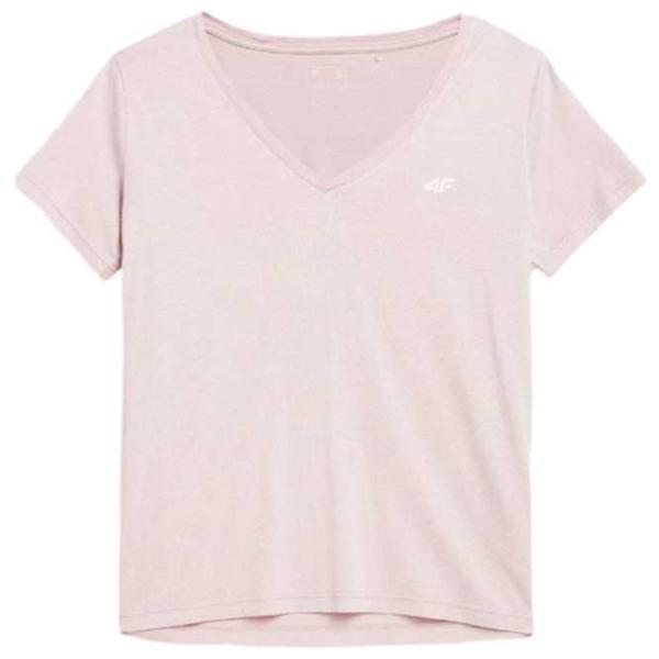 Футболка для женщин 4F 4FSS23TTSHF342 50% вискоза/ Бежевый photo 1