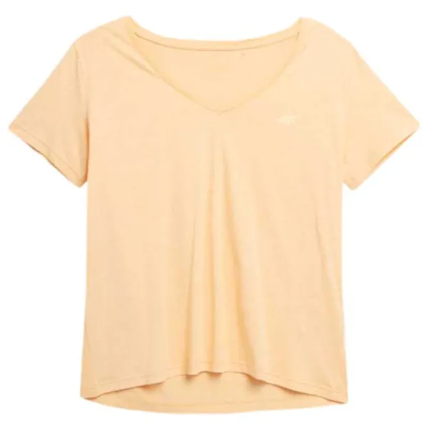 Футболка для женщин 4F 4FSS23TTSHF342 50% вискоза/ Светло-желтый photo 1