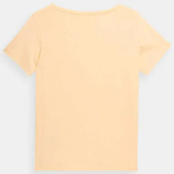 Футболка для женщин 4F 4FSS23TTSHF342 50% вискоза/ Светло-желтый photo 3 Футболка для женщин 4F 4FSS23TTSHF342 50% вискоза/ Светло-желтый photo 3