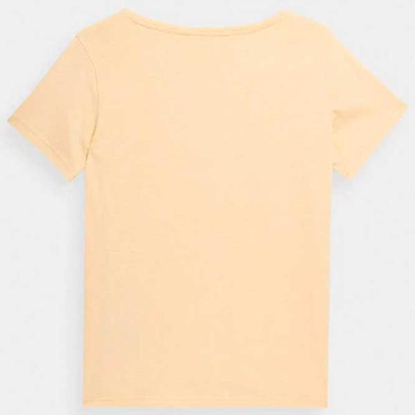 Футболка для женщин 4F 4FSS23TTSHF342 50% вискоза/ Светло-желтый photo 3 Футболка для женщин 4F 4FSS23TTSHF342 50% вискоза/ Светло-желтый photo 3