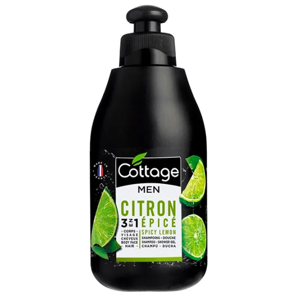Шампунь Cottage Shower Gel 3in1 Spicy Lemon 250 мл photo 1 Шампунь Cottage Shower Gel 3in1 Spicy Lemon 250 мл photo 1