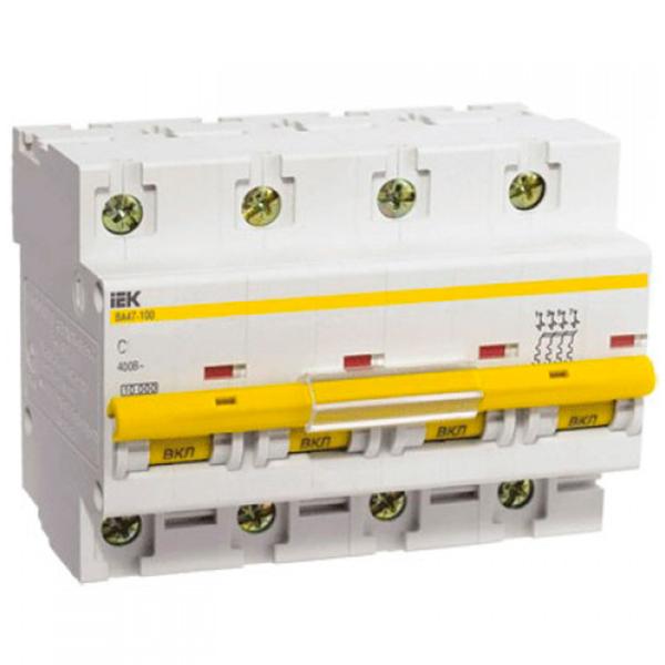 Автоматический выключатель IEK MVA40-4-035-D Модульная/ 35 A photo 1
