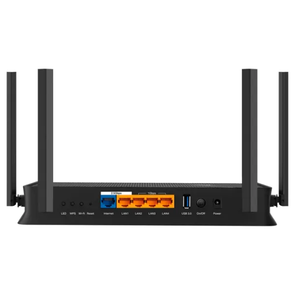 Wi-Fi Router TP-Link Archer BE230 688 Mbps/ 2880 Mbit/ s/ Black photo 3