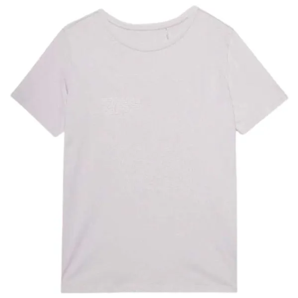 Футболка для женщин 4F 4FSS23TTSHF332 100% хлопок/ Светло-серый photo 1