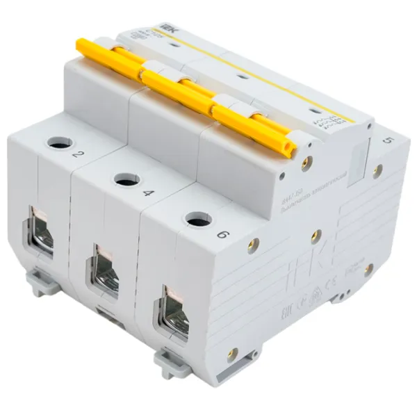 Автоматический выключатель IEK MVA50-3-125-C Модульная/ 125 A photo 2 Автоматический выключатель IEK MVA50-3-125-C Модульная/ 125 A photo 2
