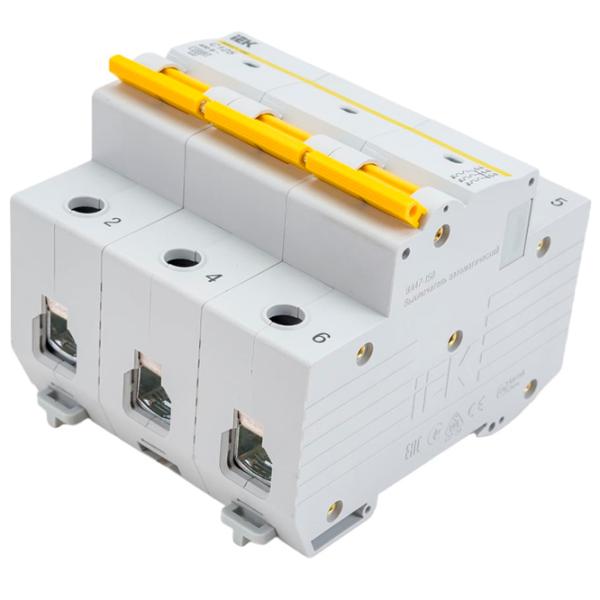 Автоматический выключатель IEK MVA50-3-125-C Модульная/ 125 A photo 2 Автоматический выключатель IEK MVA50-3-125-C Модульная/ 125 A photo 2