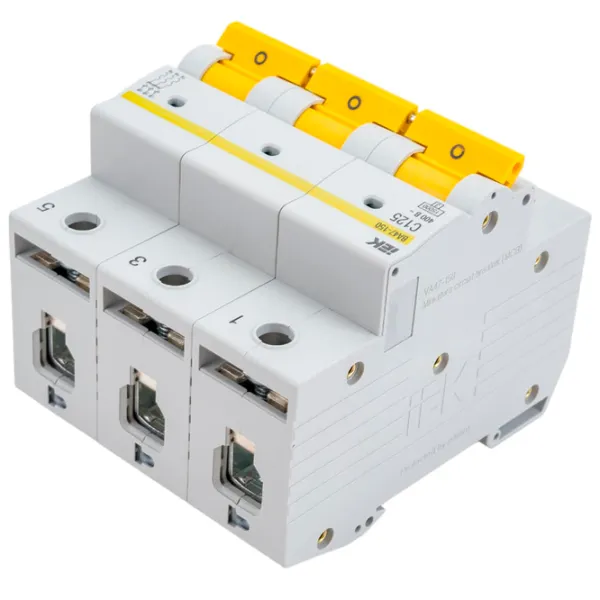 Автоматический выключатель IEK MVA50-3-125-C Модульная/ 125 A photo 3 Автоматический выключатель IEK MVA50-3-125-C Модульная/ 125 A photo 3