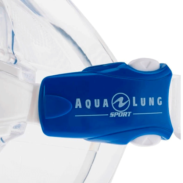 Mască pentru înot AquaLung DUETTO Transp Blue LC Adulți/ Universal photo 3