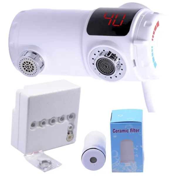 Încălzitor de apă instantaneu Kitchen Kraft KDA2 3000 W/ White photo 2 Încălzitor de apă instantaneu Kitchen Kraft KDA2 3000 W/ White photo 2